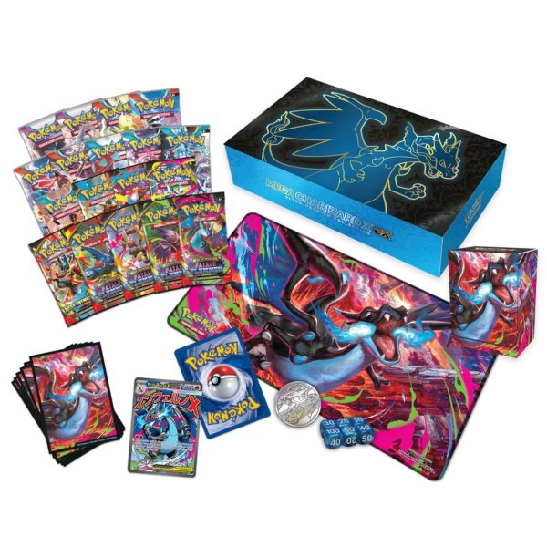 Pokemon ME02 Mega Entwicklung - Ultra-Premium-Kollektion – Mega-Glurak X-ex (Deutsch)