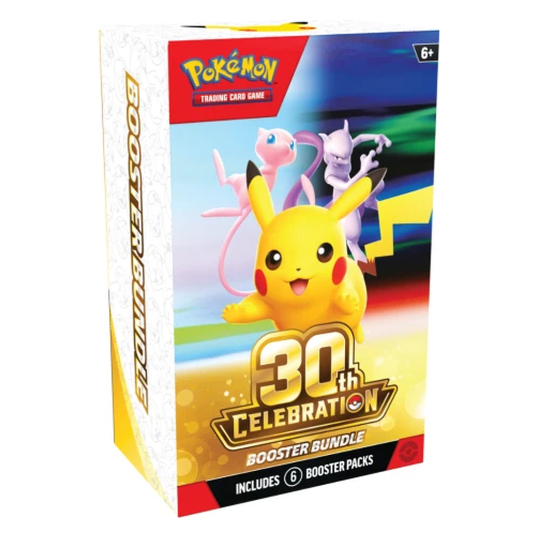 Pokemon 30 Jahre Booster Bundle Deutsch mit 6 Boostern