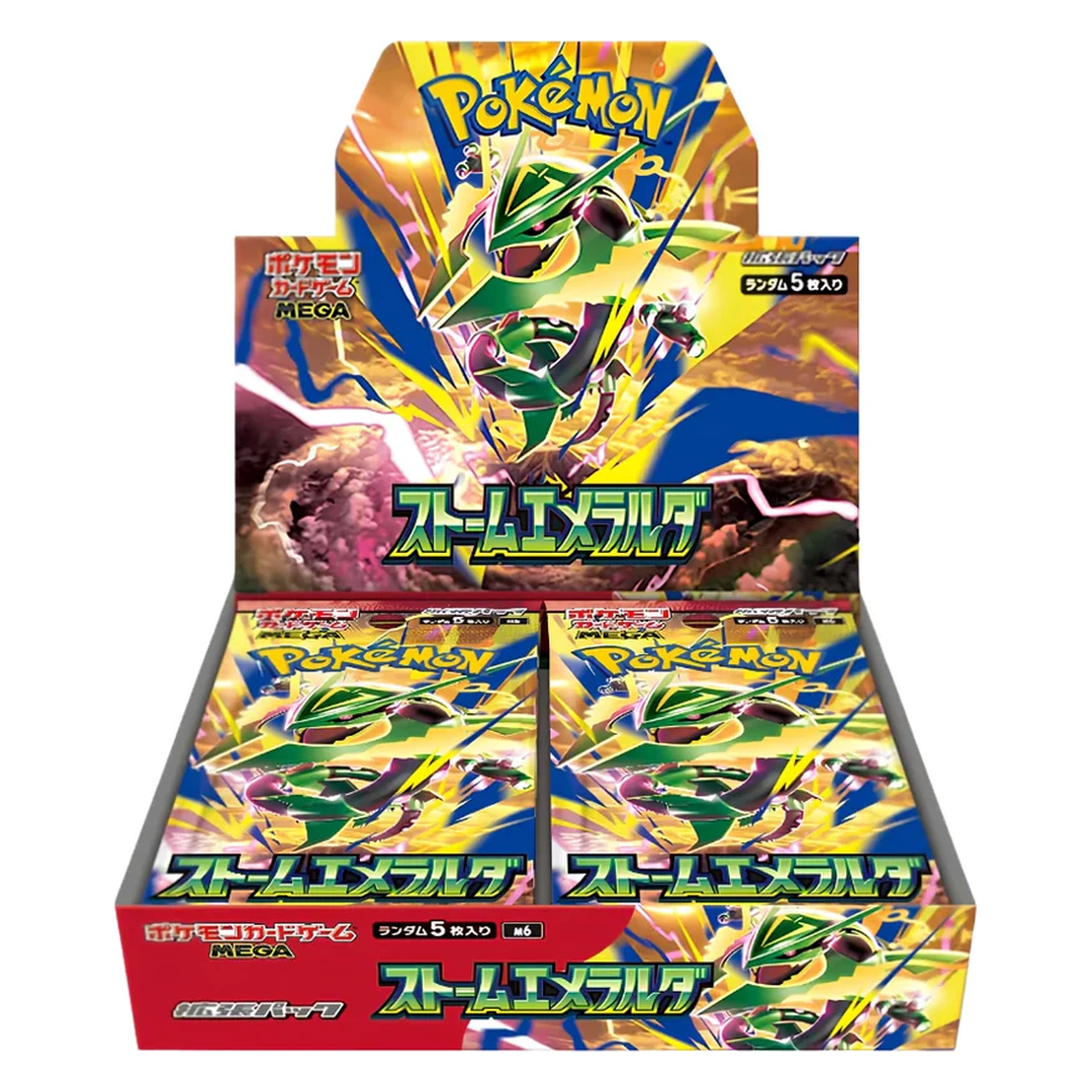 Pokemon Storm Emeralda Booster Display M6 (japanisch)