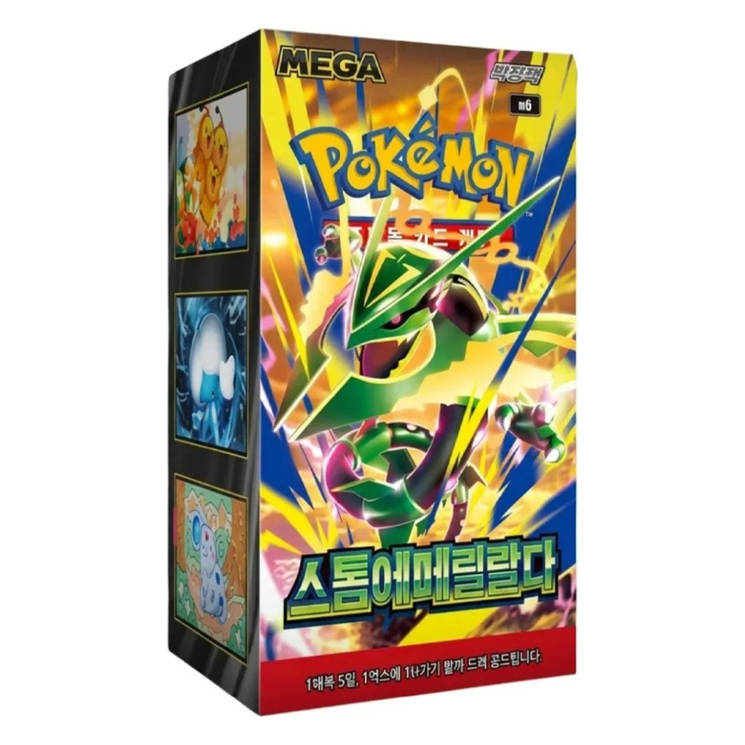 Pokemon Storm Emeralda Booster Display M6 (koreanisch)
