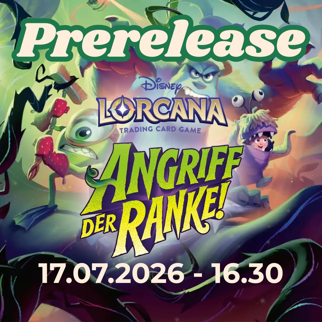 Disney Lorcana Angriff der Ranken Prerelease Event - 17.07.2026 16:30 Uhr