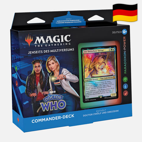 Magic the Gathering – Doctor Who Paradoxon-Power Commander Deck (Deutsch)
