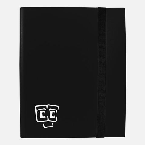 TCG Guru – 12er Pocket Binder Schwarz (Ordner für Sammelkarten)