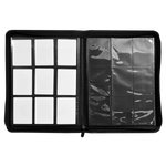 TCG Guru – 9er Pocket Binder Schwarz (Ordner mit Reissverschluss)