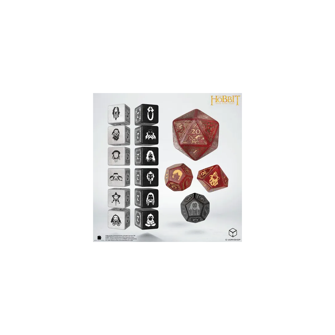Q-Workshop – Ember Hearth – The Hobbit TCG Dice Set