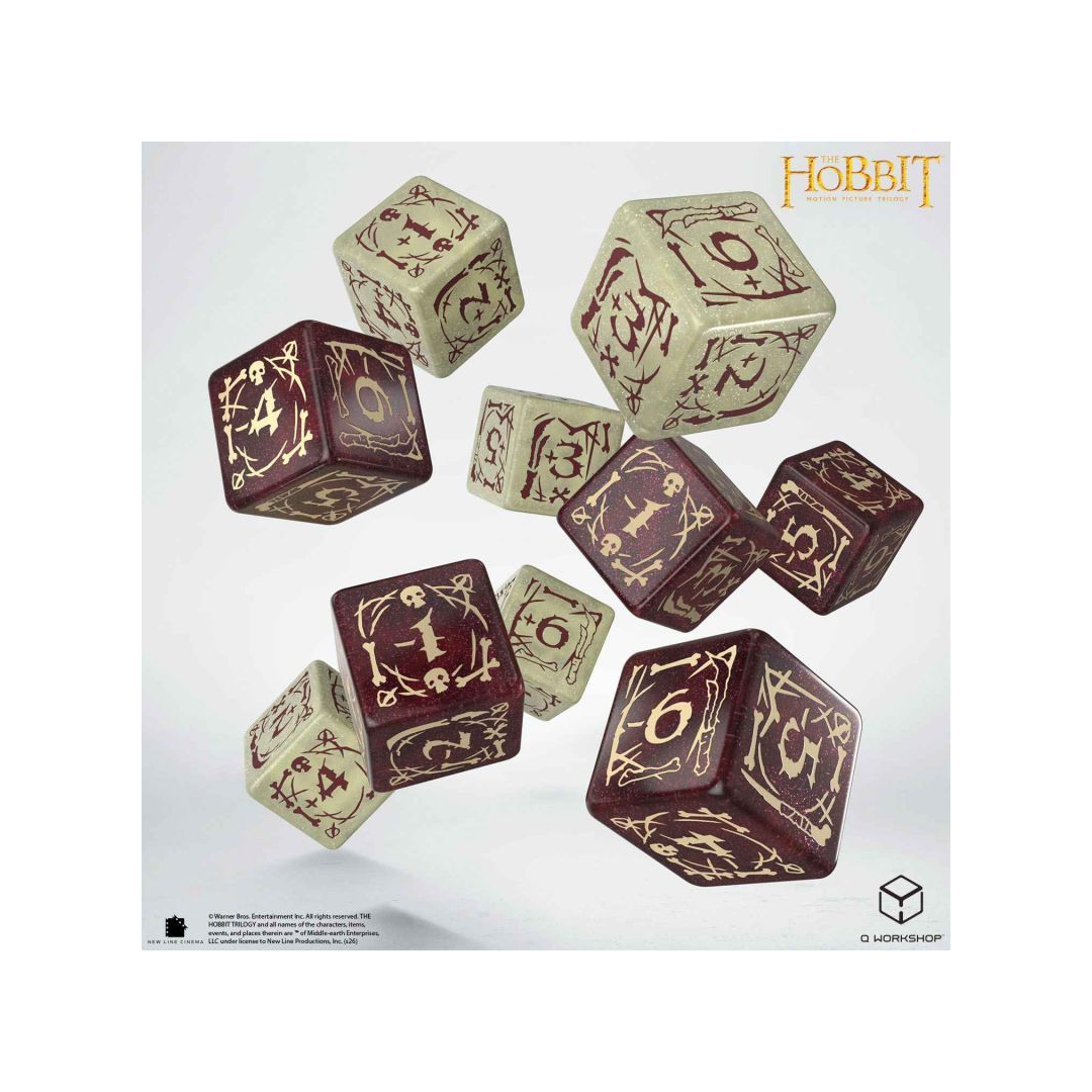 Q-Workshop – The Hobbit TCG 10x D6 – Goblins Dice Set