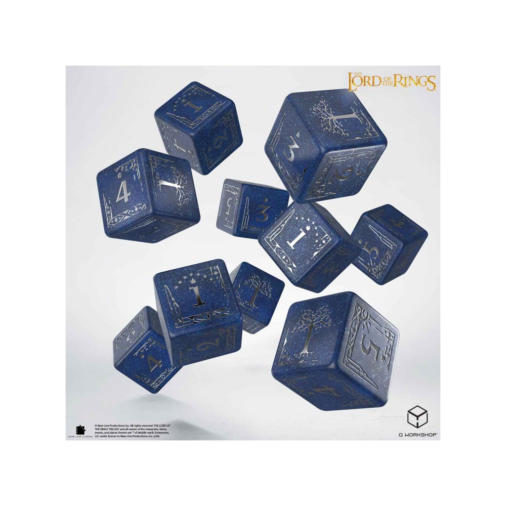 Q-Workshop – The Lord of the Rings: Gondor 10x D6 Dice Set