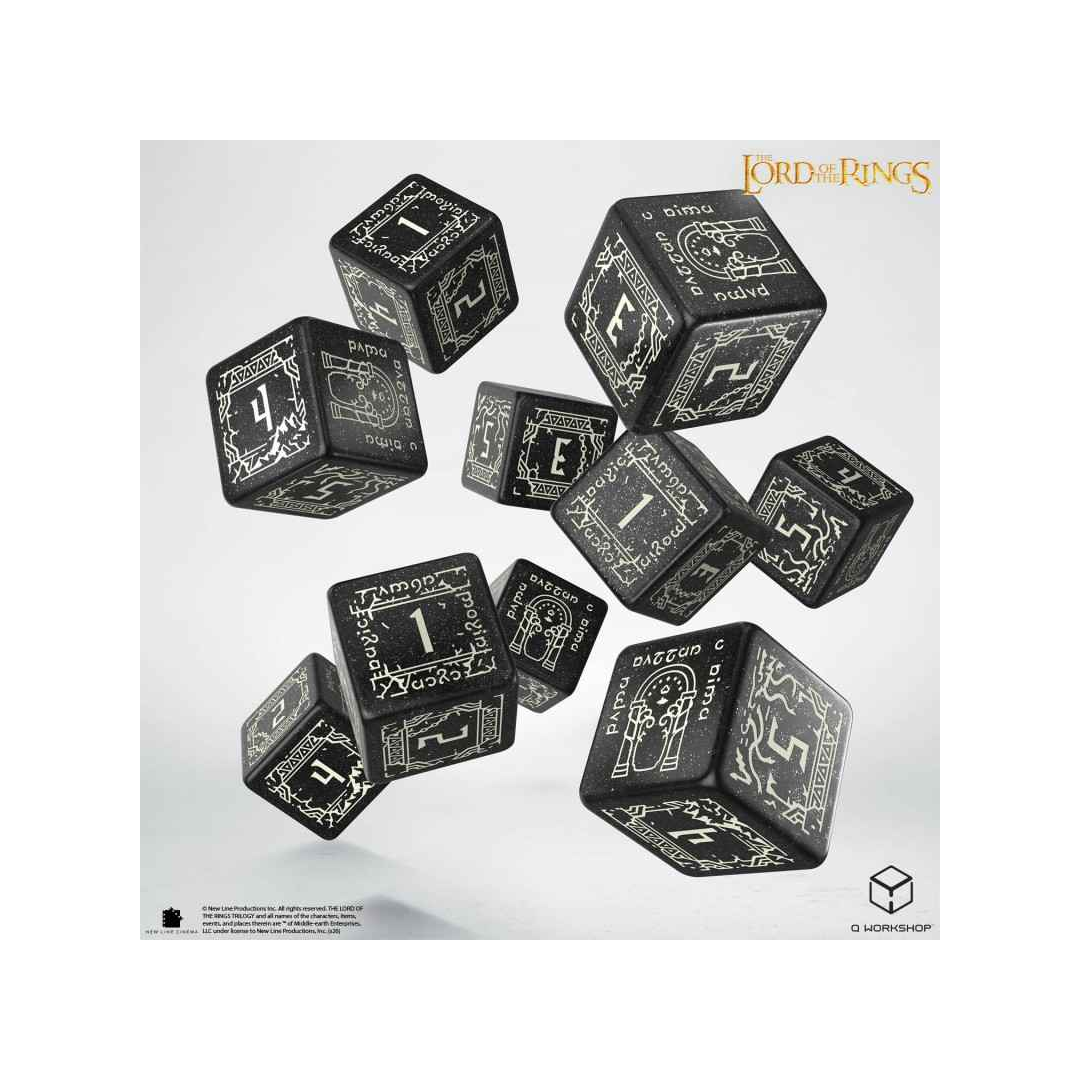 Q-Workshop – The Lord of the Rings: Moria 10x D6 Dice Set