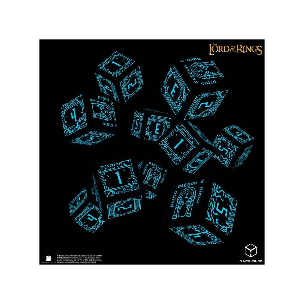 Q-Workshop – The Lord of the Rings: Moria 10x D6 Dice Set