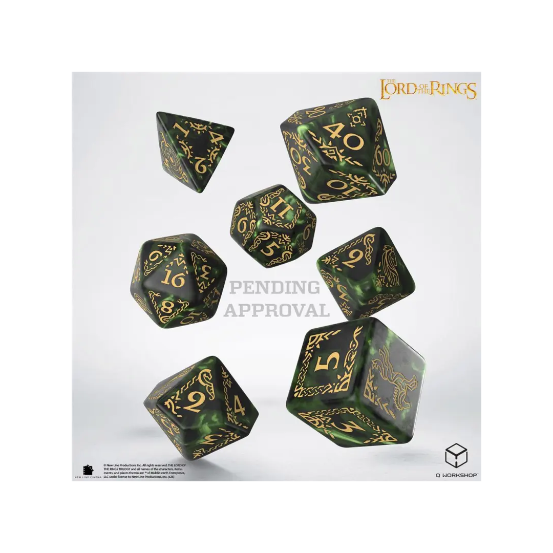 Q-Workshop – The Lord of the Rings: Rohan Dice Set
