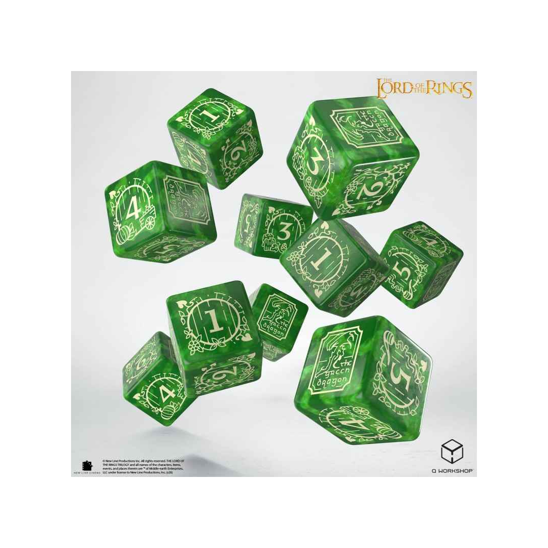 Q-Workshop – The Lord of the Rings: Shire 10x D6 Dice Set