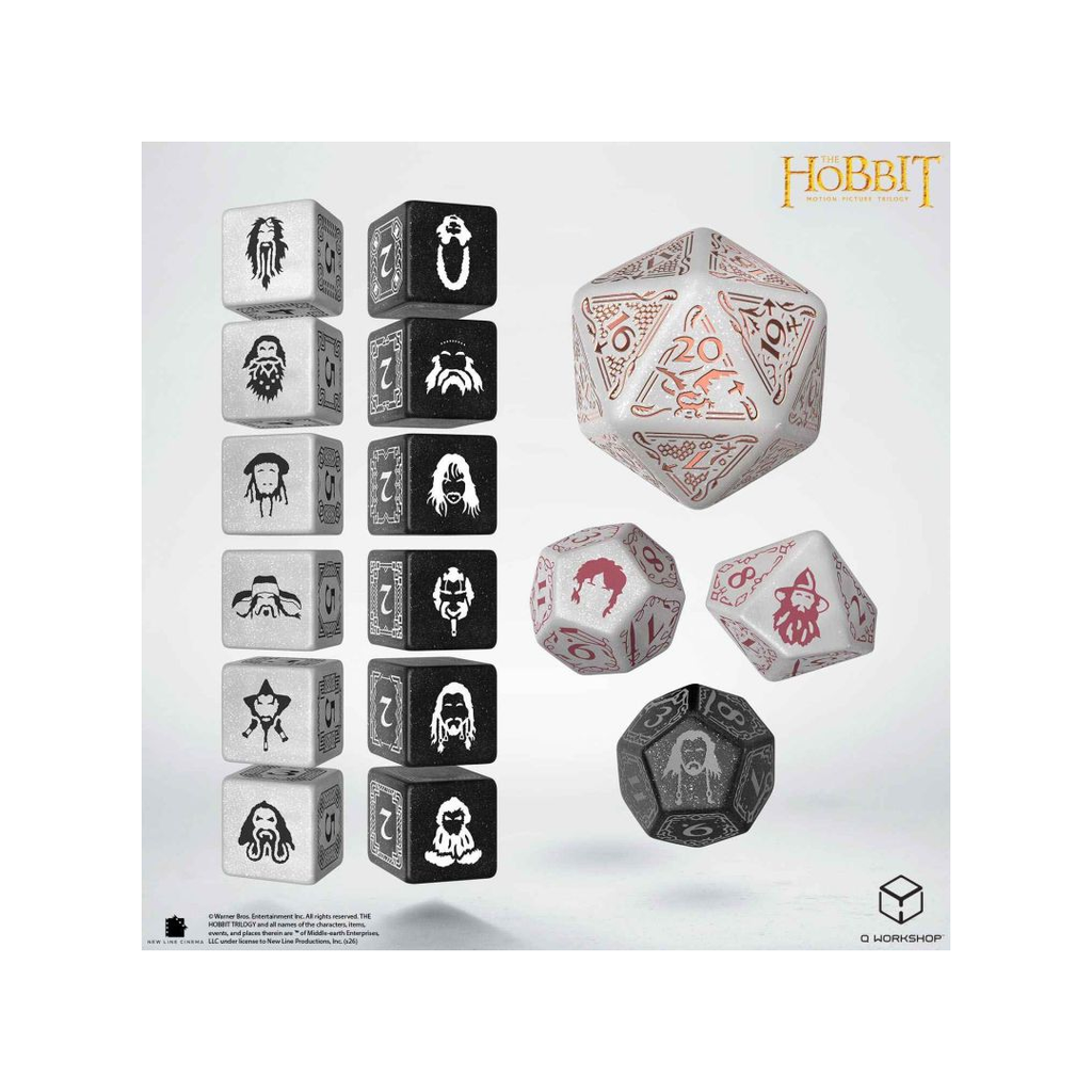 Q-Workshop – Radiant Dawn – The Hobbit TCG Dice Set
