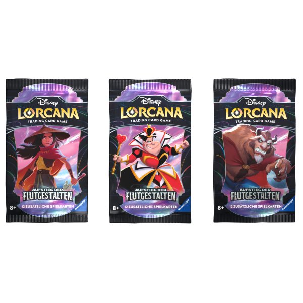 Disney Lorcana – Aufstieg der Flutgestalten Display (24 Booster, deutsch)