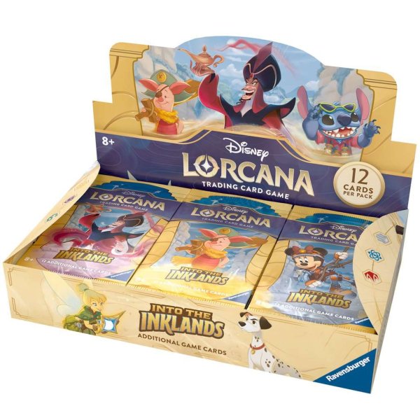 Disney Lorcana – Into the Inklands Display (24 Booster Packs, englisch)