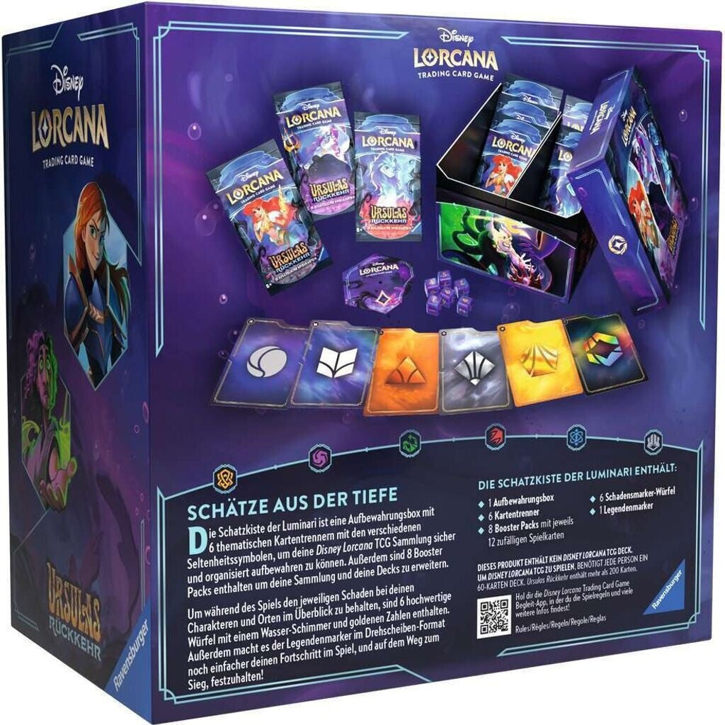Disney Lorcana Ursulas Rückkehr - Schatzkiste der Luminari (deutsch)