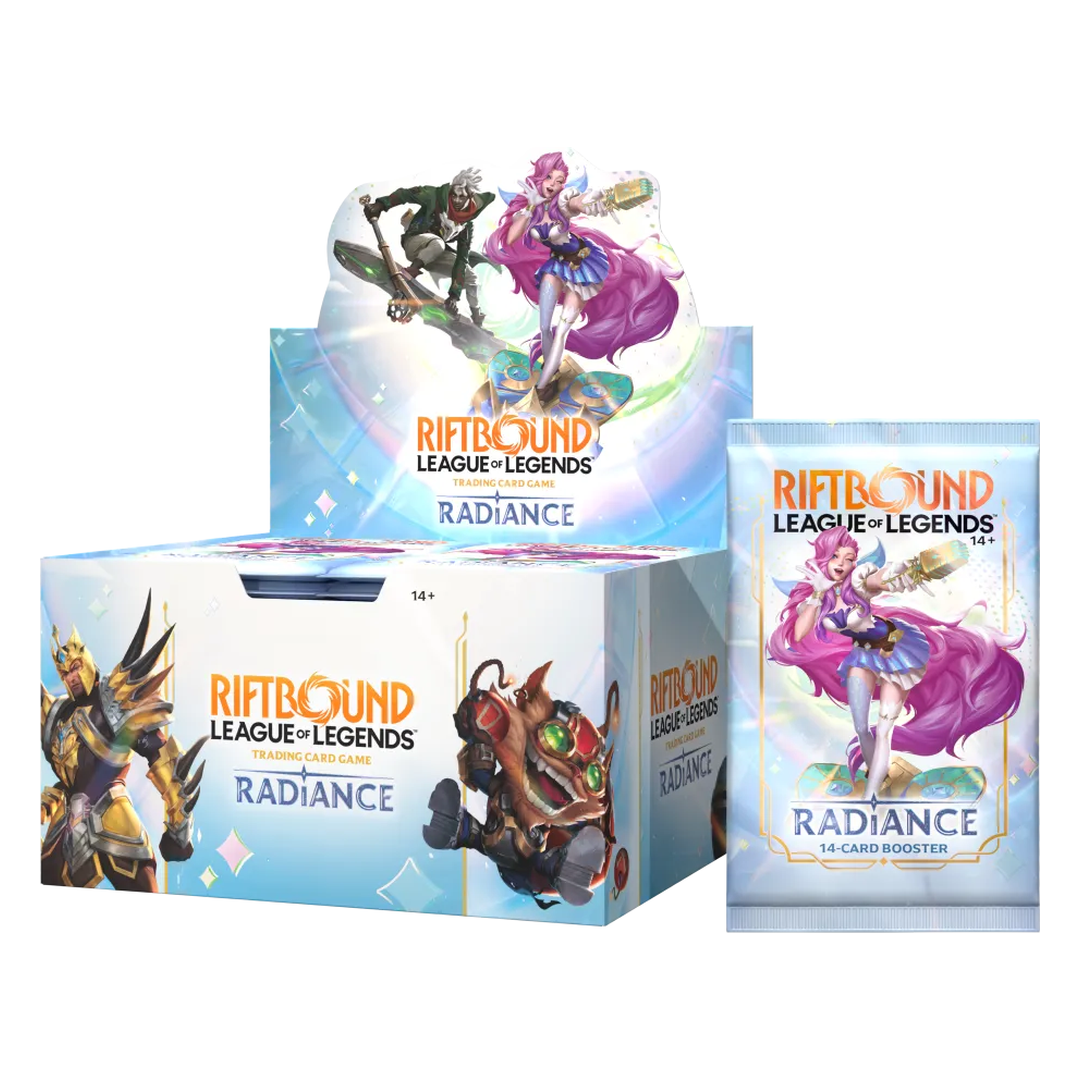 Riftbound: League of Legends TCG – Radiance Booster Display - 24 Packs (Englisch)