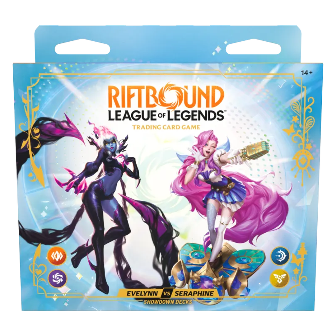 Riftbound: League of Legends TCG – Radiance Showdown Decks Evelynn vs. Seraphine (Englisch)