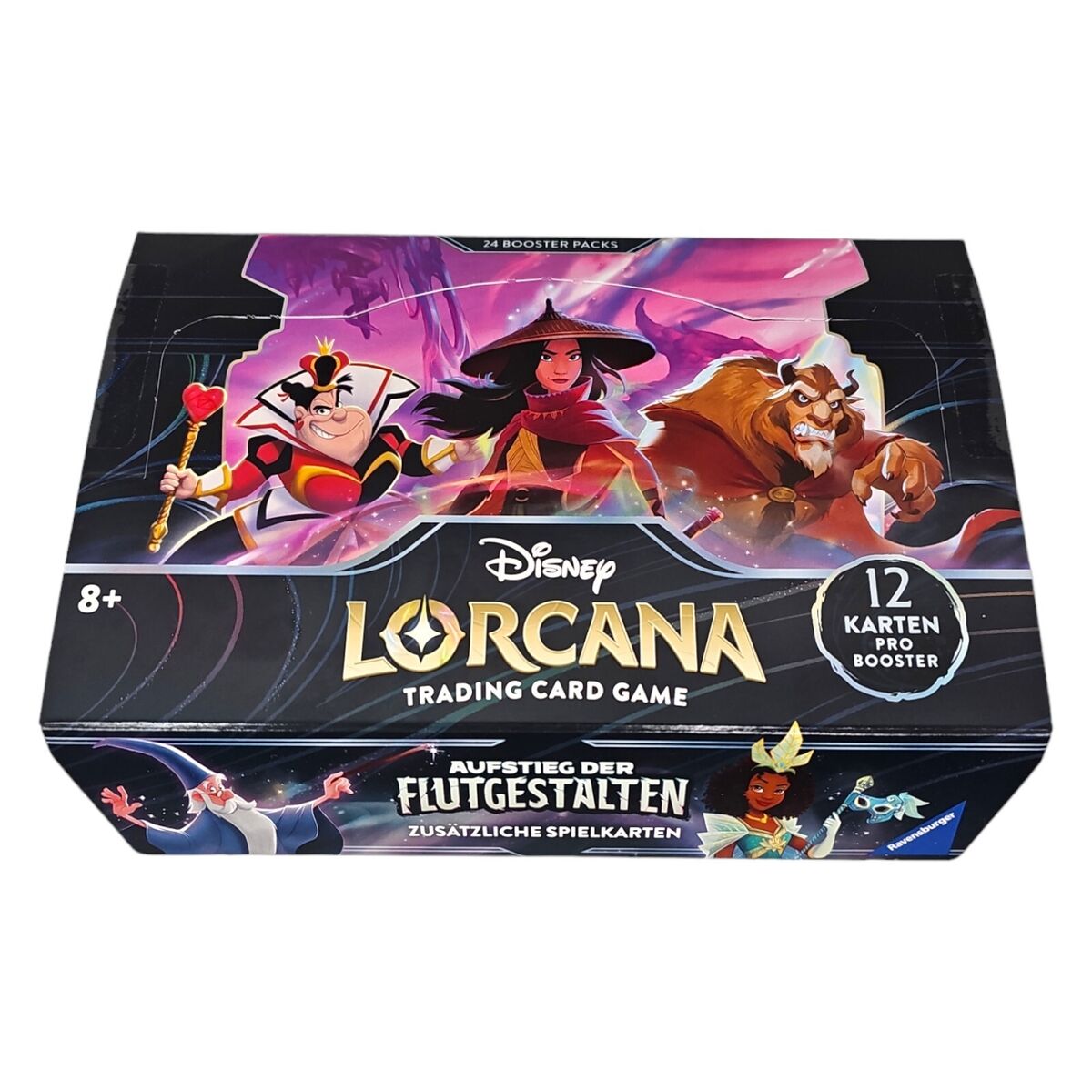 Disney Lorcana – Aufstieg der Flutgestalten Display (24 Booster, deutsch)