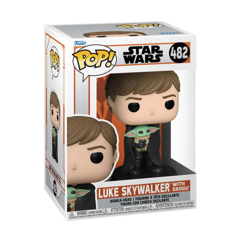 Funko POP! Luke Skywalker with Grogu 482 Star Wars: Bobble-Head