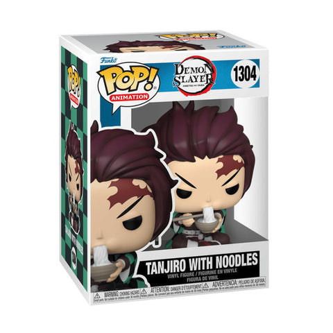 Funko POP! Tanjiro with Noodles 1304 Demon Slayer: Vinyl Figure