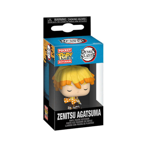 Funko POP! Zenitsu Agatsuma (Demon Slayer) Schlüsselanhänger