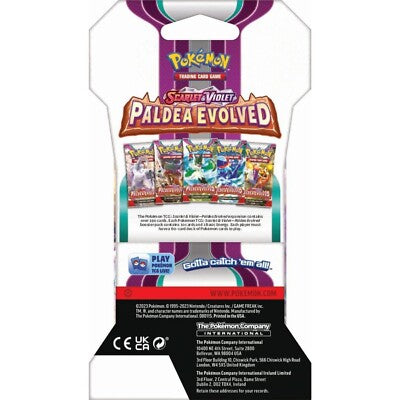 Pokemon – Scarlet & Violet Paldea Evolved Sleeved Booster (englisch)