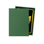 Dragon Shield - 100 Standard Size Card Sleeves - Forest Green Non-Glare