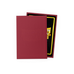 Dragon Shield - 60 Japanese Size Dual Sleeves - Matte Blood Red
