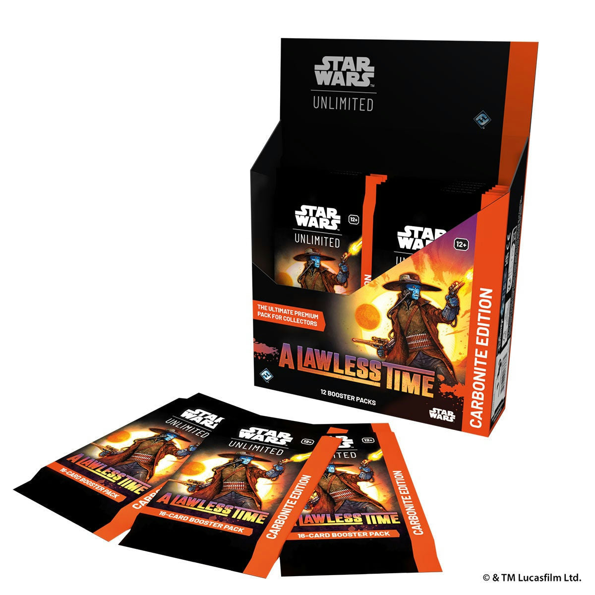Star Wars: Unlimited – A Lawless Time Carbonite Booster Display (Englisch) *Vorbestellung
