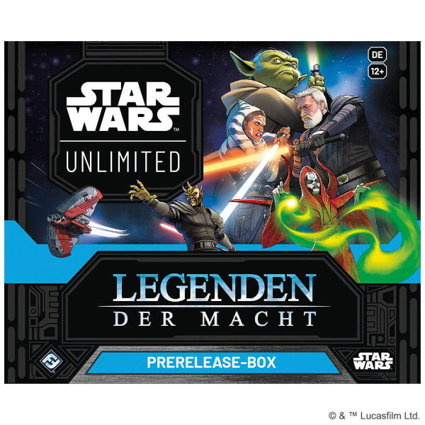 Star Wars: Unlimited – Legenden der Macht Pre-Release Kit (Deutsch)