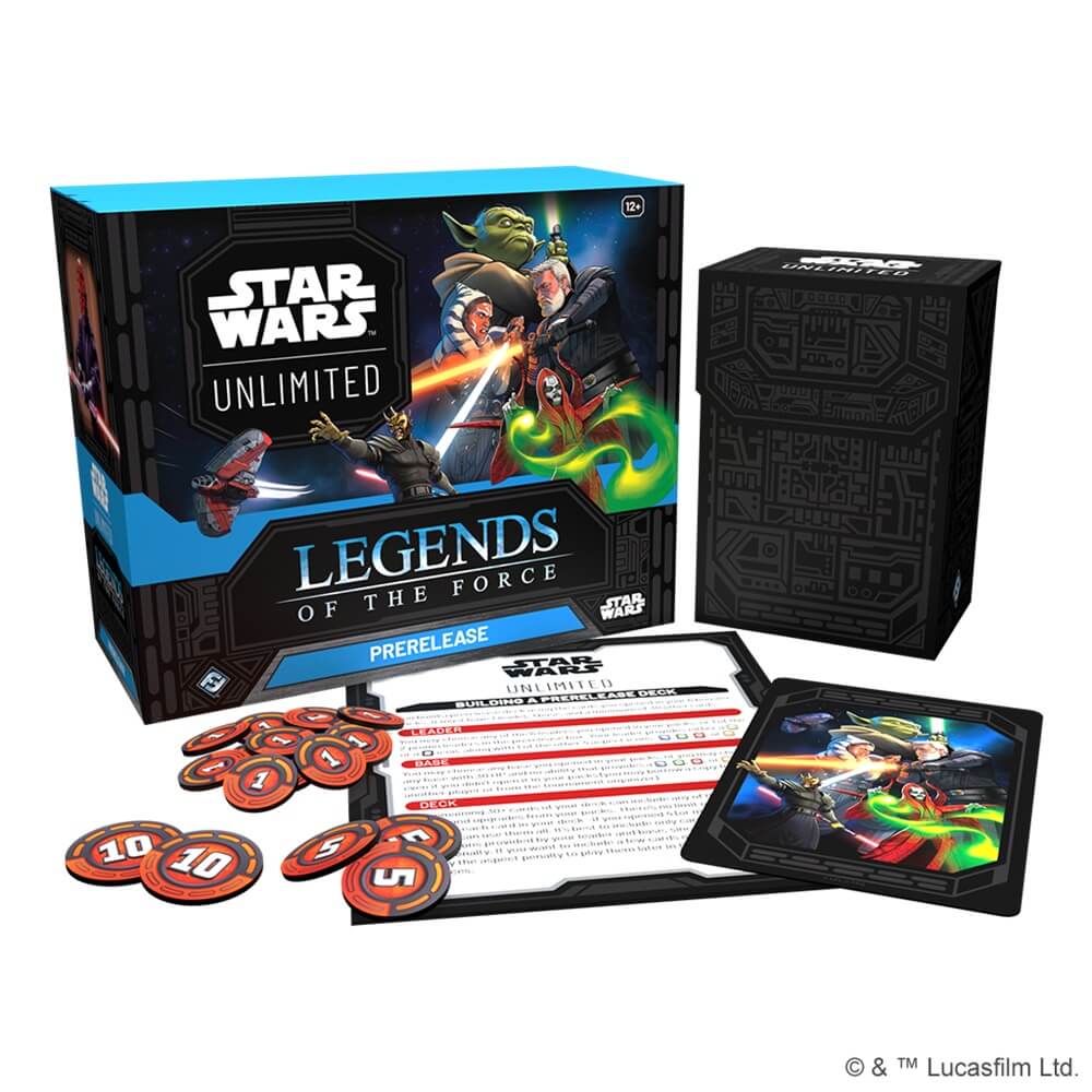 Star Wars: Unlimited – Legends of the Force Pre-Release Kit (Englisch)