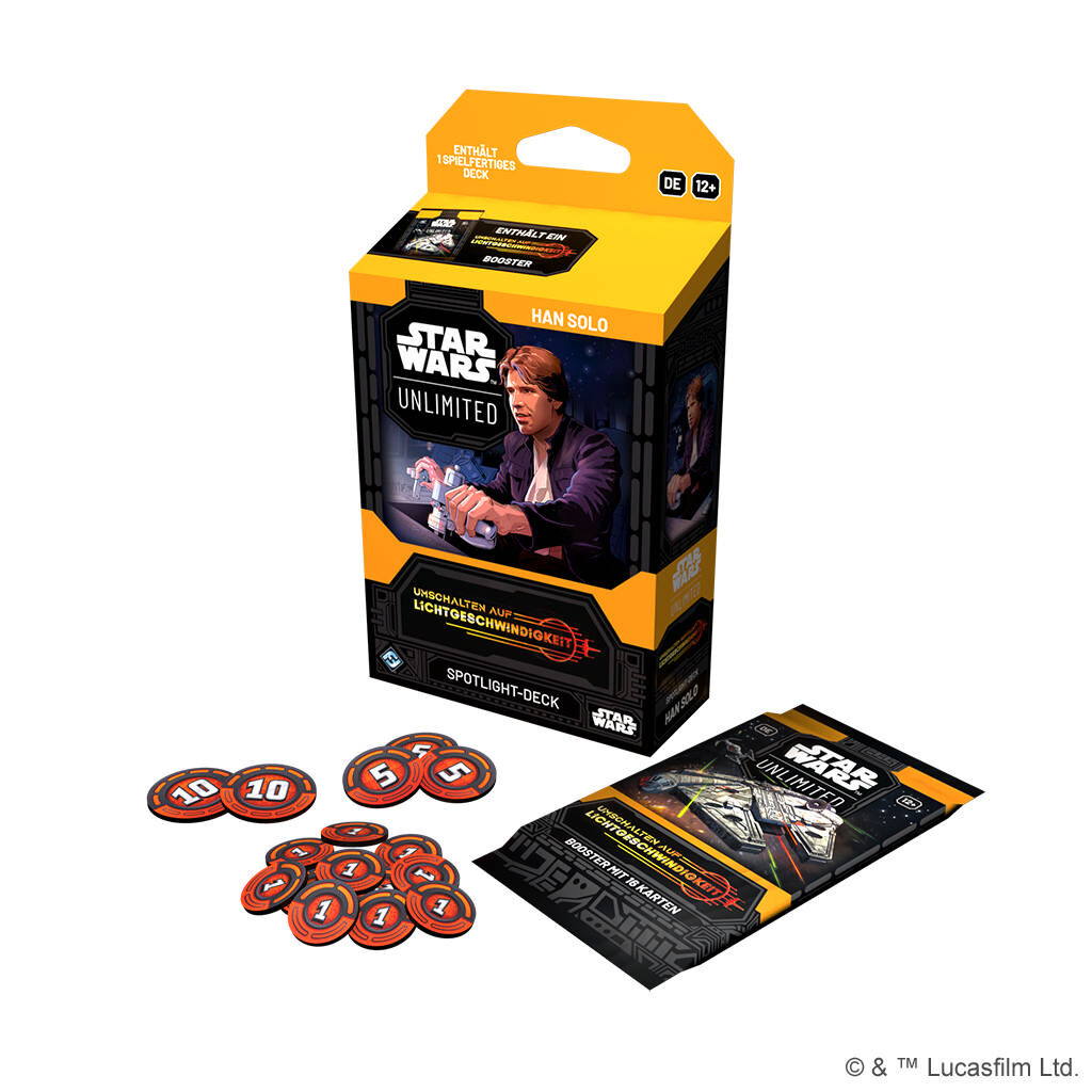 Star Wars: Unlimited – Umschalten auf Lichtgeschwindigkeit Starter Deck (Deutsch)