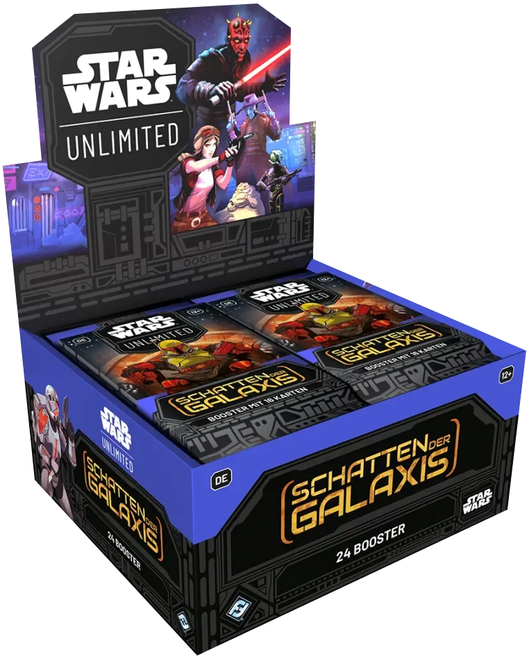 Star Wars: Unlimited – Schatten der Galaxis Booster Display (Deutsch)