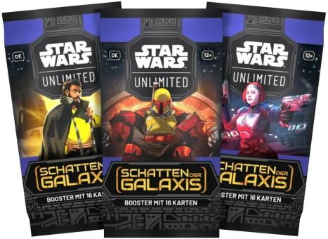 Star Wars: Unlimited – Schatten der Galaxis Booster Display (Deutsch)