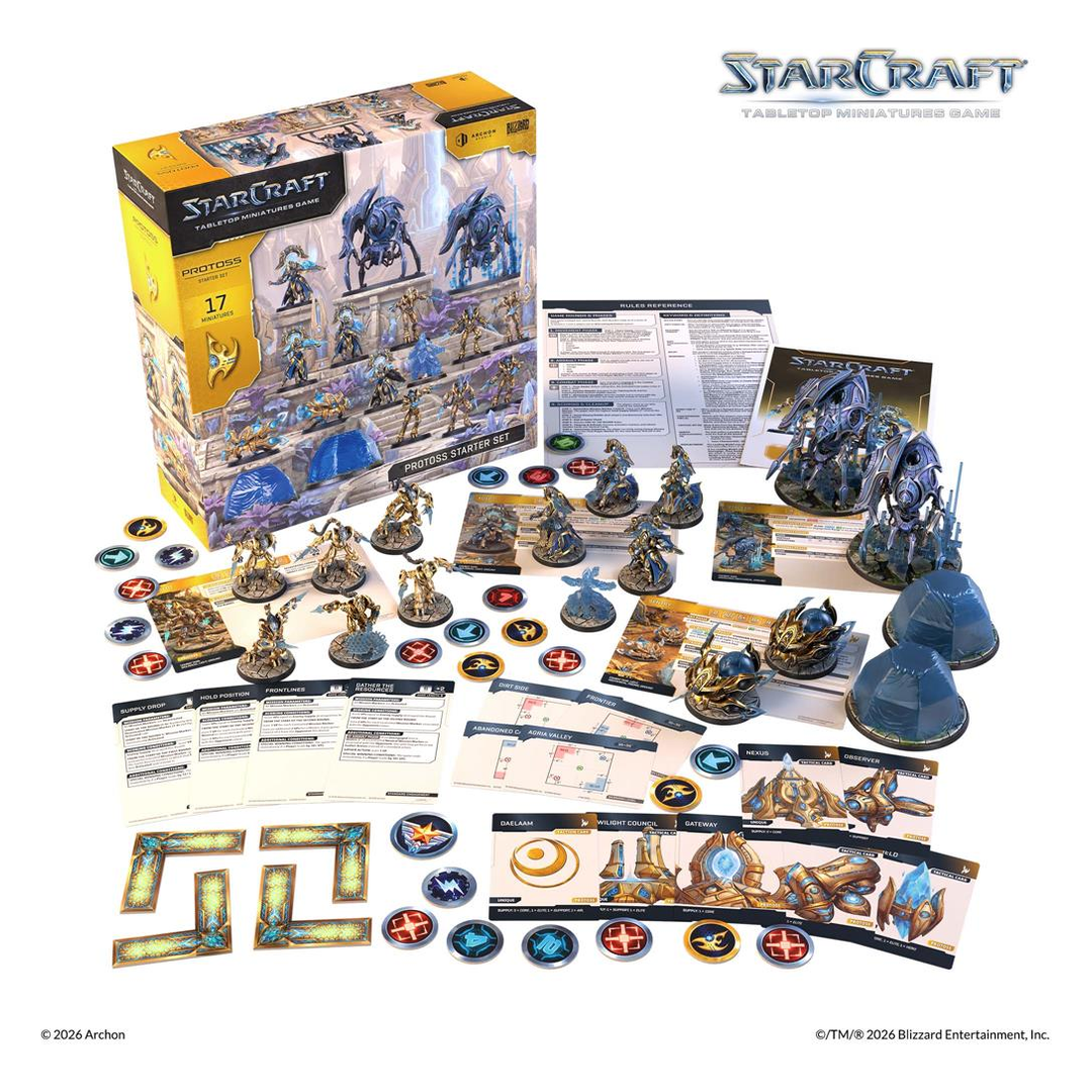 StarCraft TMG Protoss Starter Set Inhalt