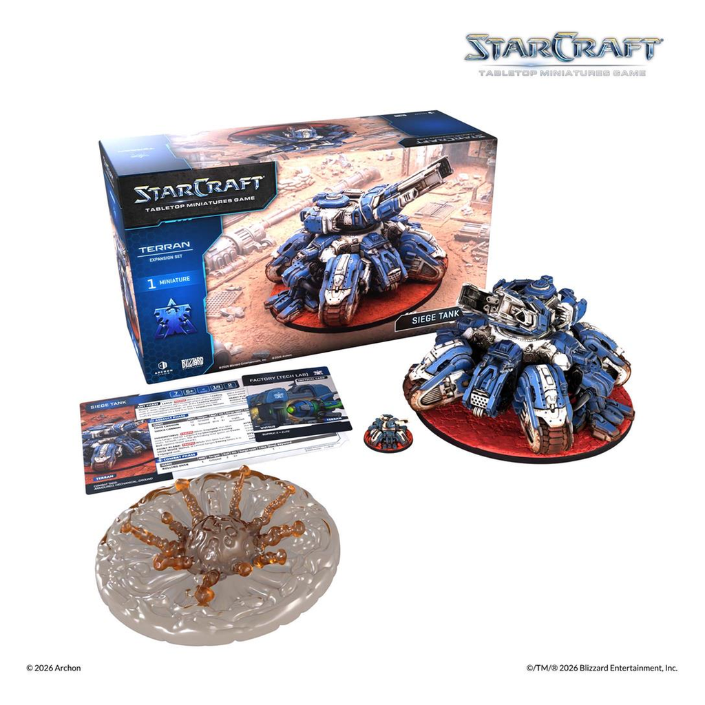 StarCraft TMG Siege Tank Inhalt