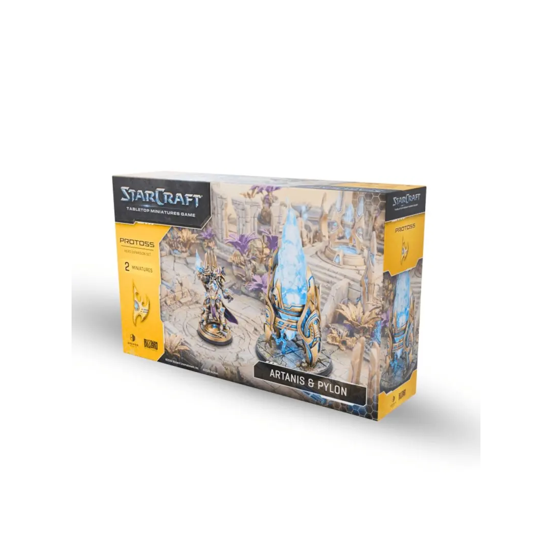 StarCraft TMG Artanis und Pylon Hero Expansion Set Box