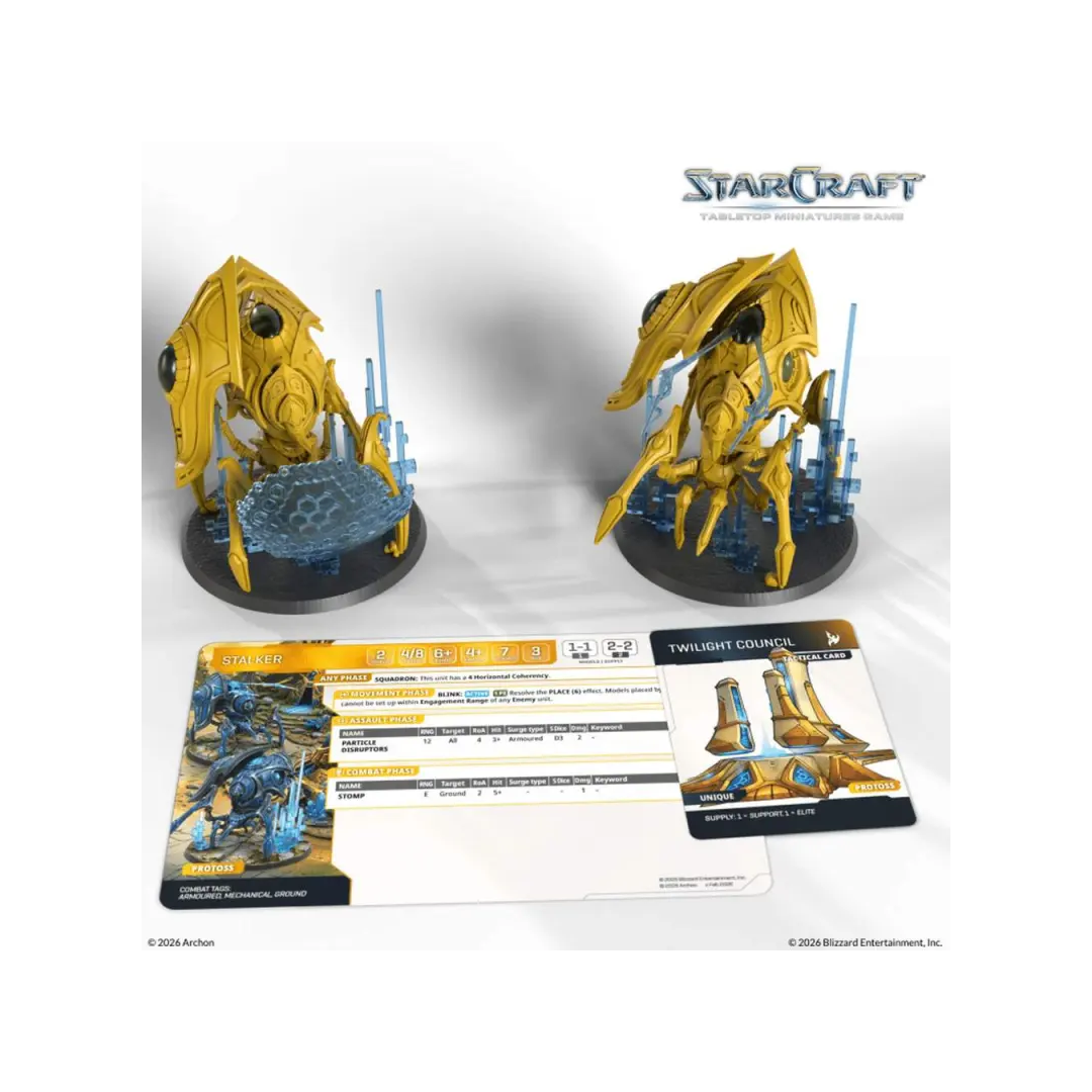 StarCraft TMG Protoss Stalker Miniaturen