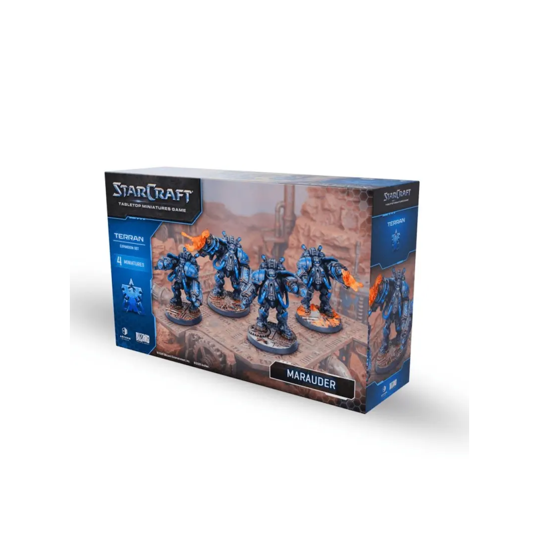 StarCraft TMG Terran Marauder Expansion Set Box