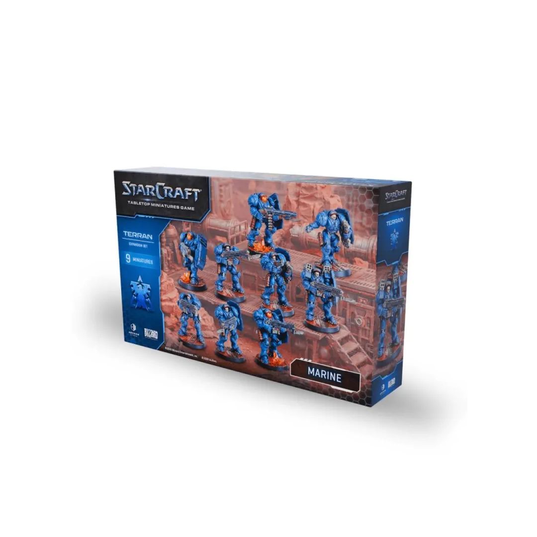 StarCraft TMG Terran Marine Expansion Set Box