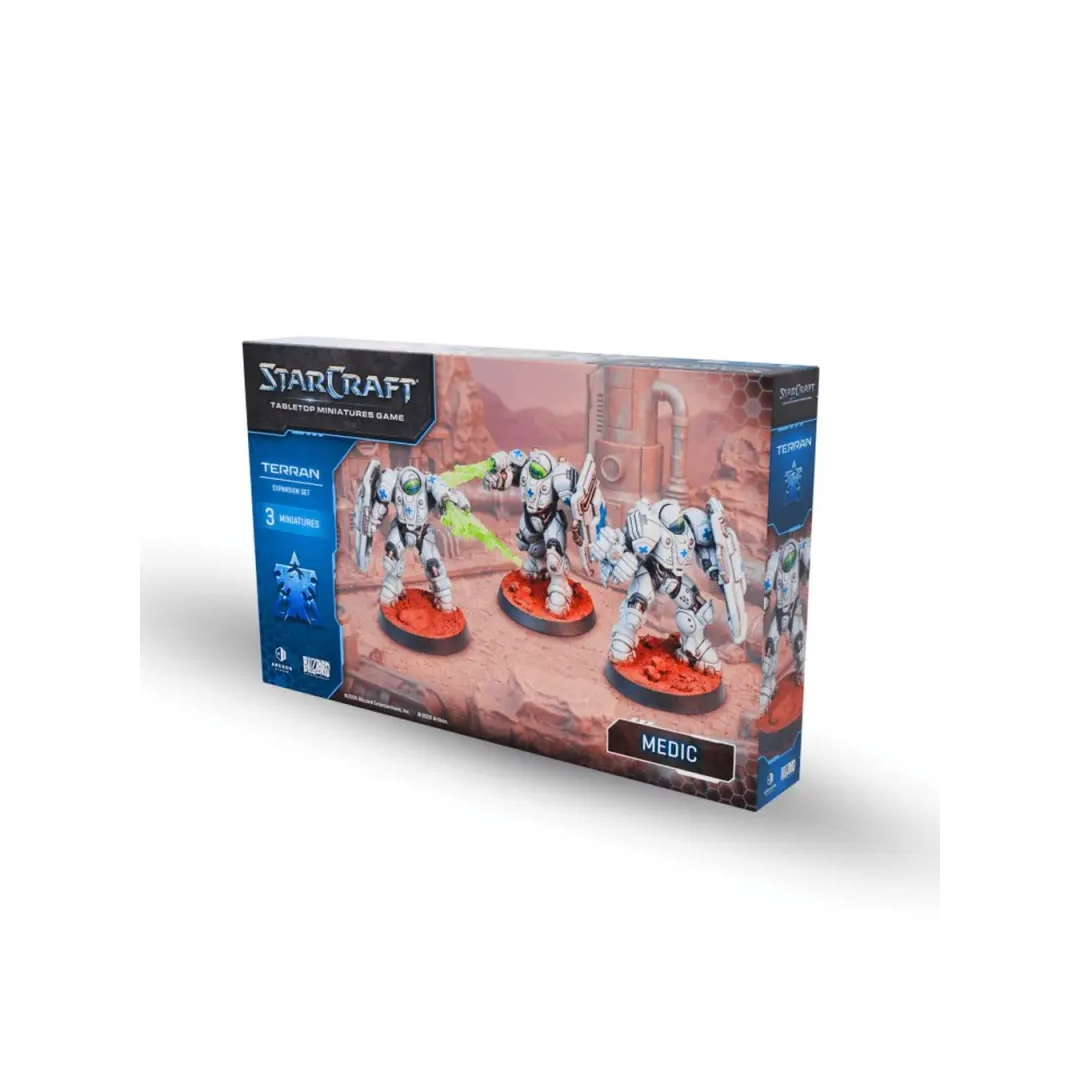 StarCraft TMG Terran Medic Expansion Set Box