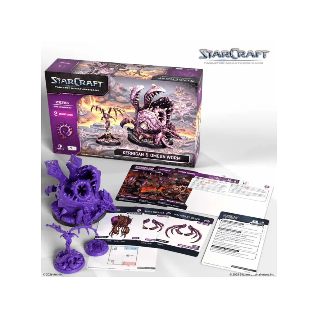 StarCraft TMG Kerrigan und Omega Worm Inhalt