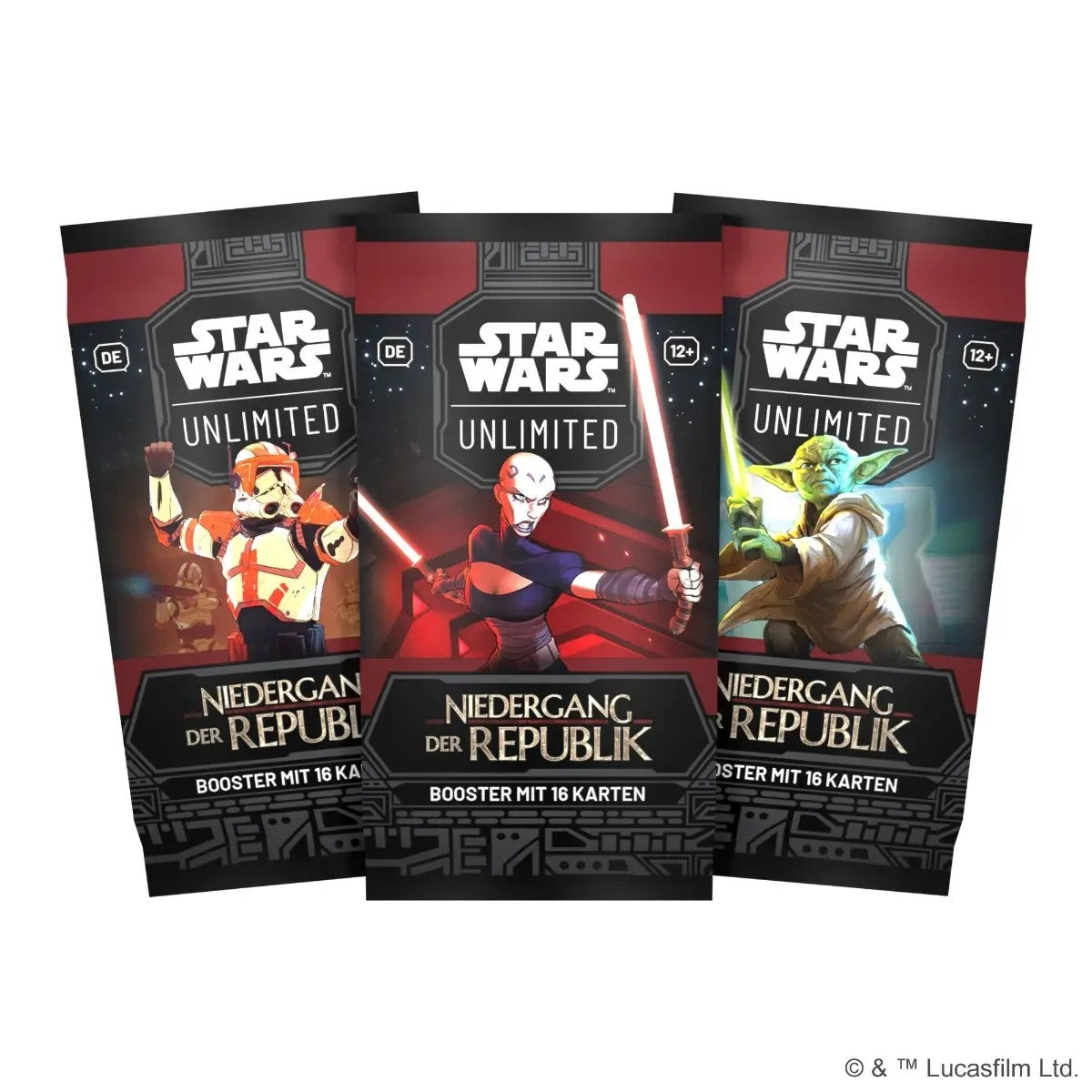 Star Wars Unlimited – Niedergang der Republik Booster (Deutsch)