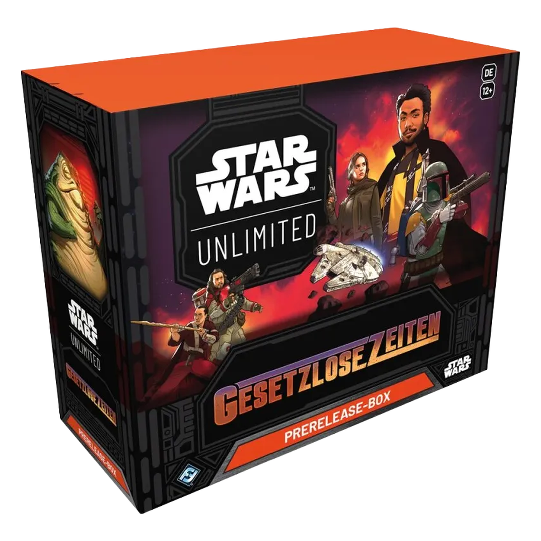 Star Wars Unlimited Gesetzlose Zeiten Prerelease Box Deutsch