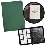 TCG Guru – 9er Pocket Binder Grün (Ordner mit Reissverschluss)
