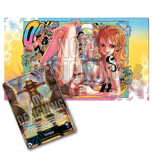 One Piece TCG – Limited Playmat Vol.3: Nami & Leader Usopp (Alternative Art)
