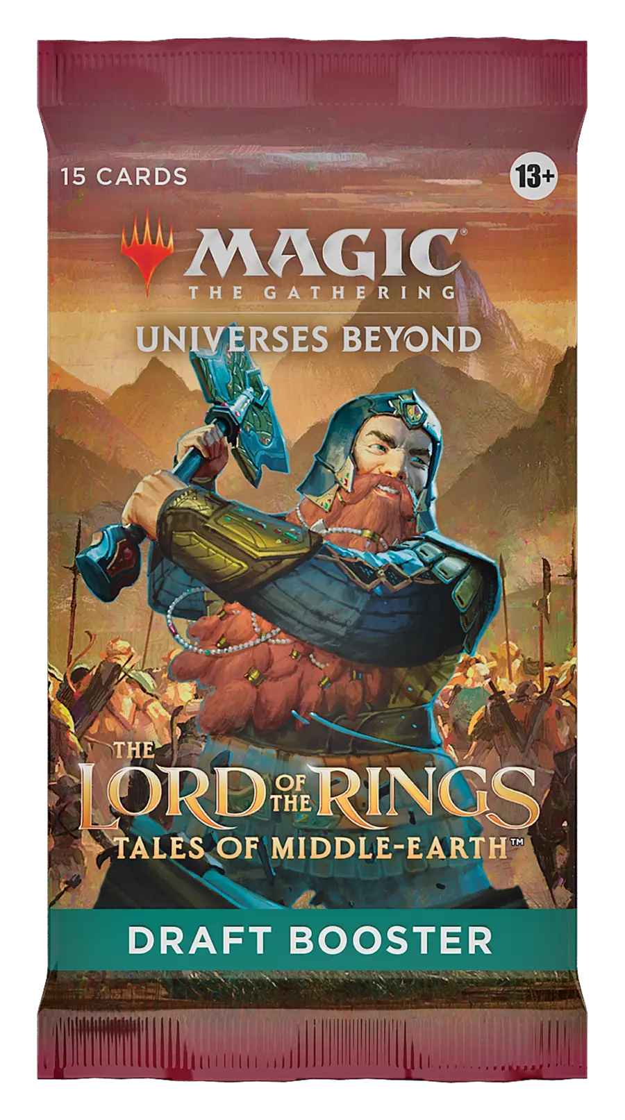 Magic The Gathering – The Lord of the Rings: Tales of Middle-earth Draft Booster (englisch, Einzelbooster)