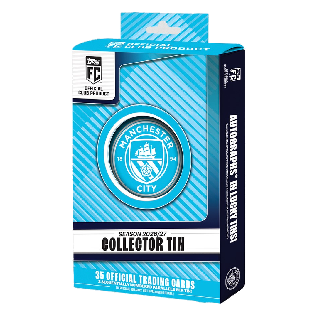 Topps Manchester City Collector Tin 2026/27