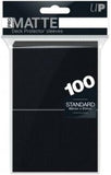 Ultra Pro Pro Matte Black – 100 Sleeves (Standardgröße)