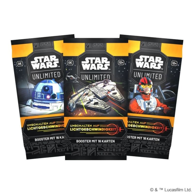 Star Wars: Unlimited - Umschalten auf Lichtgeschwindigkeit Booster-Display (Deutsch)